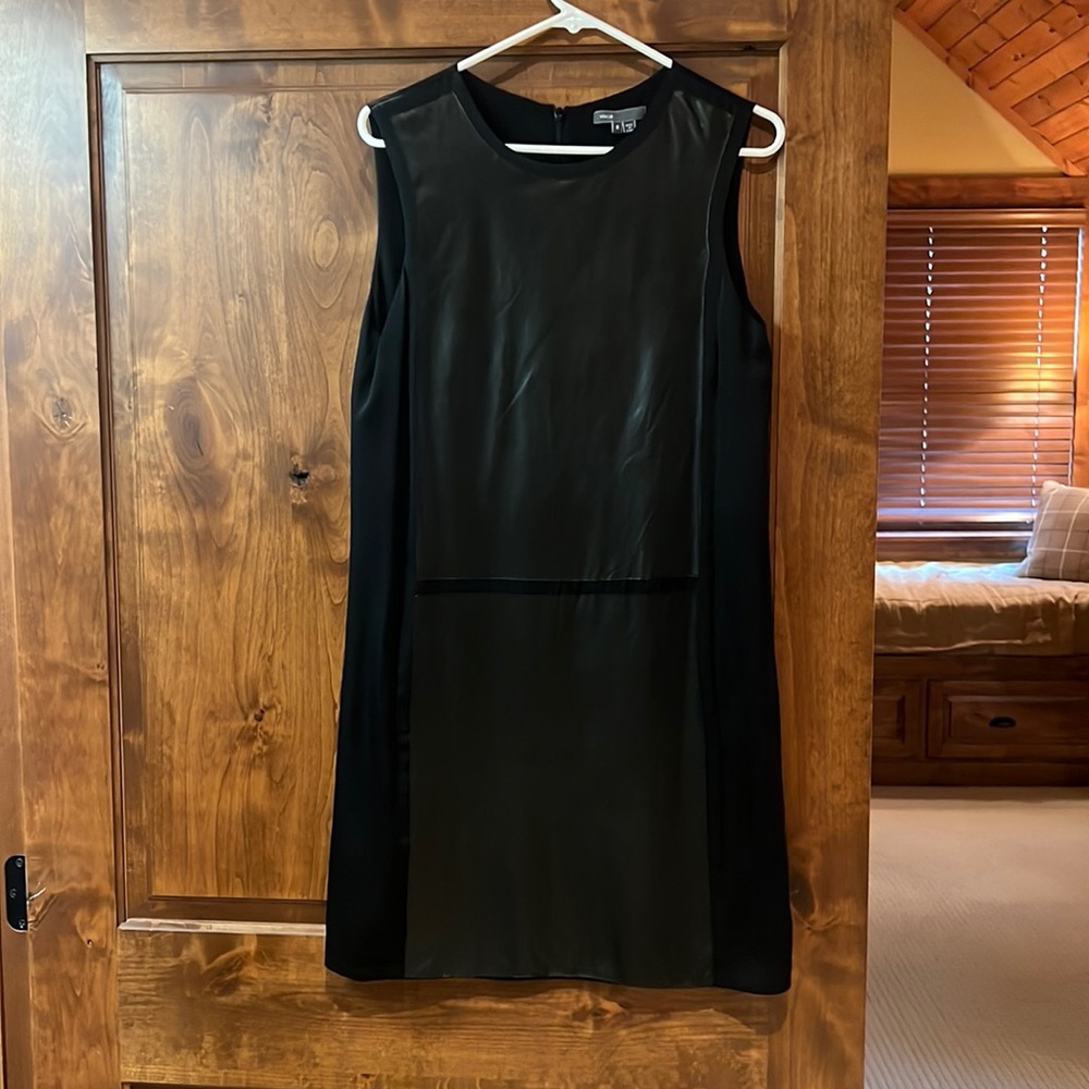 Vince leather dress
